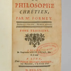 Le Philosophe Chrétien