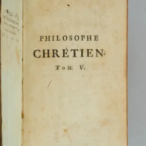 Discours Moraux, pour servir de suite au Philosophe Chrétien